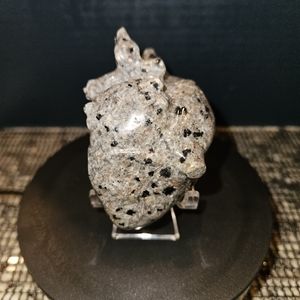 Yooperlite Human Heart Carving